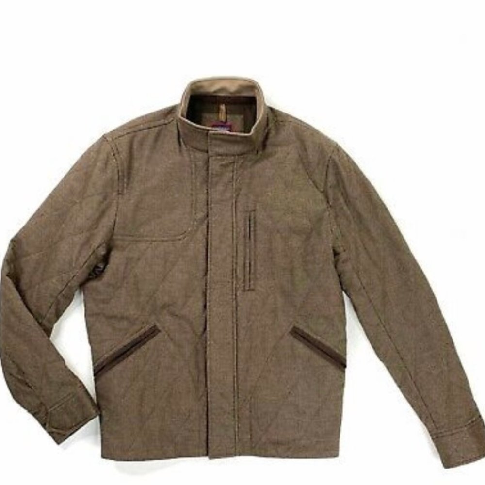 UNTUCKit Brown Quilted Men's Jacket